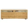 Now! Vision By Hülsta Sideboard 4R 2 Schiebetüren 70,4x211,3x52 - Lack-weiß /Natureiche -Hülsta Möbel 1422 huelsta now vision 151170f3 1