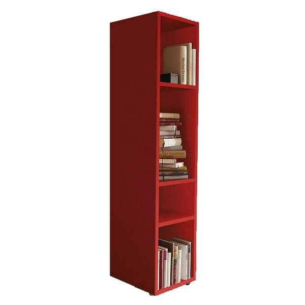 Now! No.14 By Hülsta Baukasten 8R Lack-rubinrot Offen 153,6x35x39,7 Cm