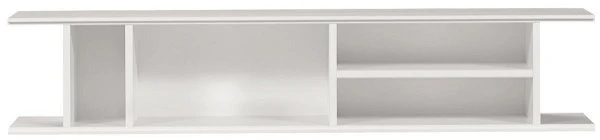 Now! By Hülsta Easy Hängeregal Lack-reinweiß