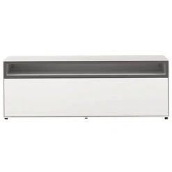 Now! By Hülsta Easy Wohnwand Lack-hellgrau 160x270x45 5-teilig -Hülsta Möbel 43114 huelsta now easy 160113f2 gr 4