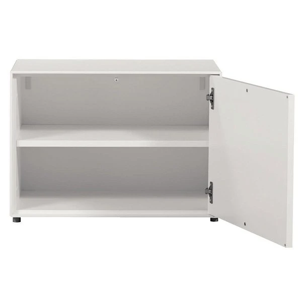 Now! By Hülsta Easy Wohnwand Lack-reinweiß 156x308x45 5-teilig 7 Now! By Hülsta Easy Wohnwand Lack-reinweiß 156x308x45 5-teilig – Bild 5