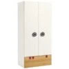 Hülsta Now! Minimo Kleiderschrank 2türig Schublade In Schneeweiß/Natureiche -Hülsta Möbel 51226 huelsta now minimo 161269f4 gr 10
