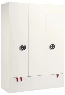 Hülsta Now! Minimo Kleiderschrank 3türig Schublade In Schneeweiß