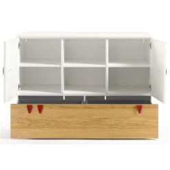 Hülsta Now! Minimo Kinderzimmer 3türig Schneeweiß/Natureiche Inkl. Breiter Kommode -Hülsta Möbel 55106 huelsta now minimo 161270f4 gr 10