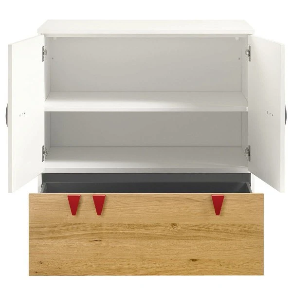 Hülsta Now! Minimo Kommode 2 Türen & 1 Schublade In Schneeweiß/Natureiche Zum Toppreis 4 Hülsta Now! Minimo Kommode 2 Türen & 1 Schublade In Schneeweiß/Natureiche Zum Toppreis – Bild 2