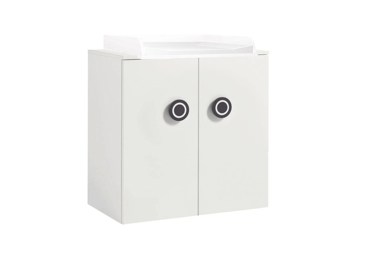 Now! Minimo Wickelkommode Inkl. Wickelauflage & Unterstellregale Weiß 3 Now! Minimo Wickelkommode Inkl. Wickelauflage & Unterstellregale Weiß