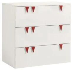 Hülsta Now! Minimo Kommode 3 Schubladen Schneeweiß Zum Toppreis