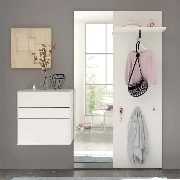 Now! By Hülsta Easy Garderobe Reinweiß 204x179x44 4-teilig 3 Now! By Hülsta Easy Garderobe Reinweiß 204x179x44 4-teilig