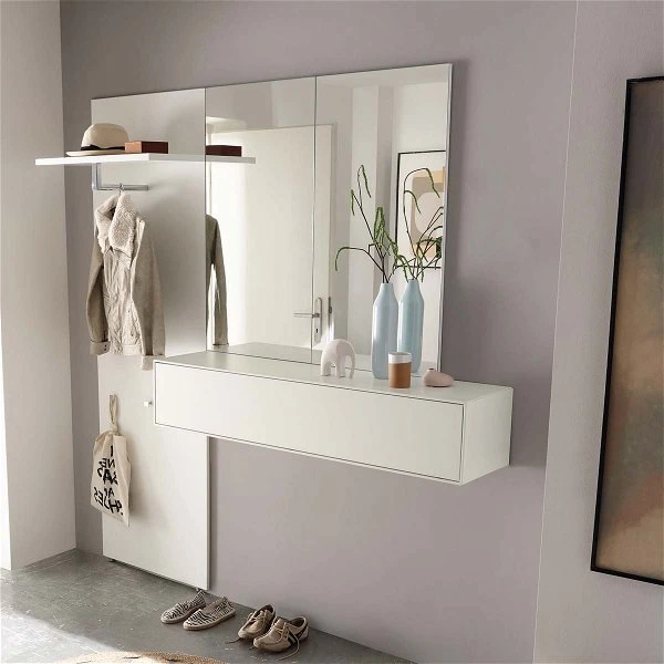 Now! By Hülsta Easy Garderobe Reinweiß 204x192x44 4-teilig 3 Now! By Hülsta Easy Garderobe Reinweiß 204x192x44 4-teilig