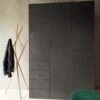 Now! Wardrobes By Hülsta Kombination 9 225,4x152x59 Cm | Lack-grau