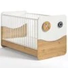 Now! Minimo Baby- / Kinderzimmerset 2, 7 Tlg. Weiß / Natureiche