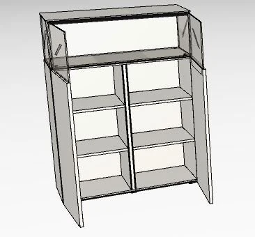 Hülsta Gentis 8R Vitrine - Hochglanz-Lack Akzent Naturstamm - 2 Türen Mit Glasfüllung 3 Hülsta Gentis 8R Vitrine - Hochglanz-Lack Akzent Naturstamm - 2 Türen Mit Glasfüllung