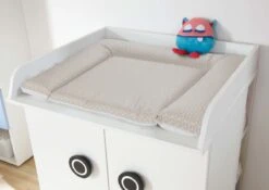 Now! Minimo Wickelkommode Mit Schublade Inkl. Wickelauflage & Unterstellregale Weiß / Natureiche -Hülsta Möbel huelsta now minimo 161005f3