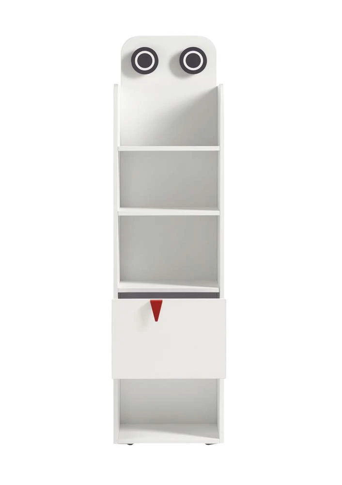 Now! Minimo Regal Kinderregal Mit Schublade Weiß 4 Now! Minimo Regal Kinderregal Mit Schublade Weiß – Bild 3