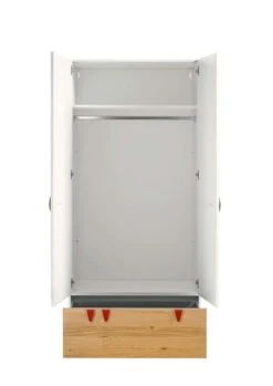 Now! Minimo 2-türiger Kleiderschrank Mit Schublade Weiß / Natureiche -Hülsta Möbel huelsta now minimo 161267f4