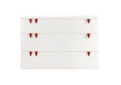 Now! Minimo Wickelkommode Breit Mit 3 Schubladen Inkl. Wickelaufsatz Und Unterstellregale Weiß -Hülsta Möbel huelsta now minimo 161305f4