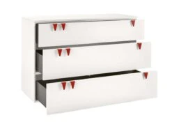 Now! Minimo Wickelkommode Breit Mit 3 Schubladen Inkl. Wickelaufsatz Und Unterstellregale Weiß -Hülsta Möbel huelsta now minimo 161307f4