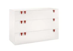 Now! Minimo Wickelkommode Breit Mit 3 Schubladen Inkl. Wickelaufsatz Und Unterstellregale Weiß -Hülsta Möbel huelsta now minimo 161309f4