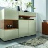 Hülsta Neo Sideboard 3 Schubladen Lack Seidengrau -Hülsta Möbel huelsta neo 134178f3