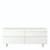 Hülsta Neo Sideboard 6 Schubkästen Lack Reinweiß -Hülsta Möbel huelsta neo 134447f4
