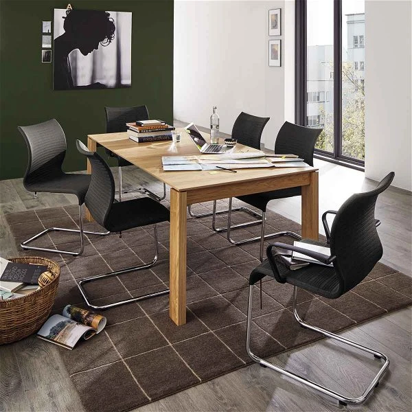 Now! By Hülsta Esstisch ET 20 Gestell Holz Verschiedene Ausführungen 4 Now! By Hülsta Esstisch ET 20 Gestell Holz Verschiedene Ausführungen – Bild 2